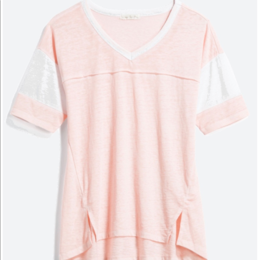 Emmey Varsity Stripe Knit Top